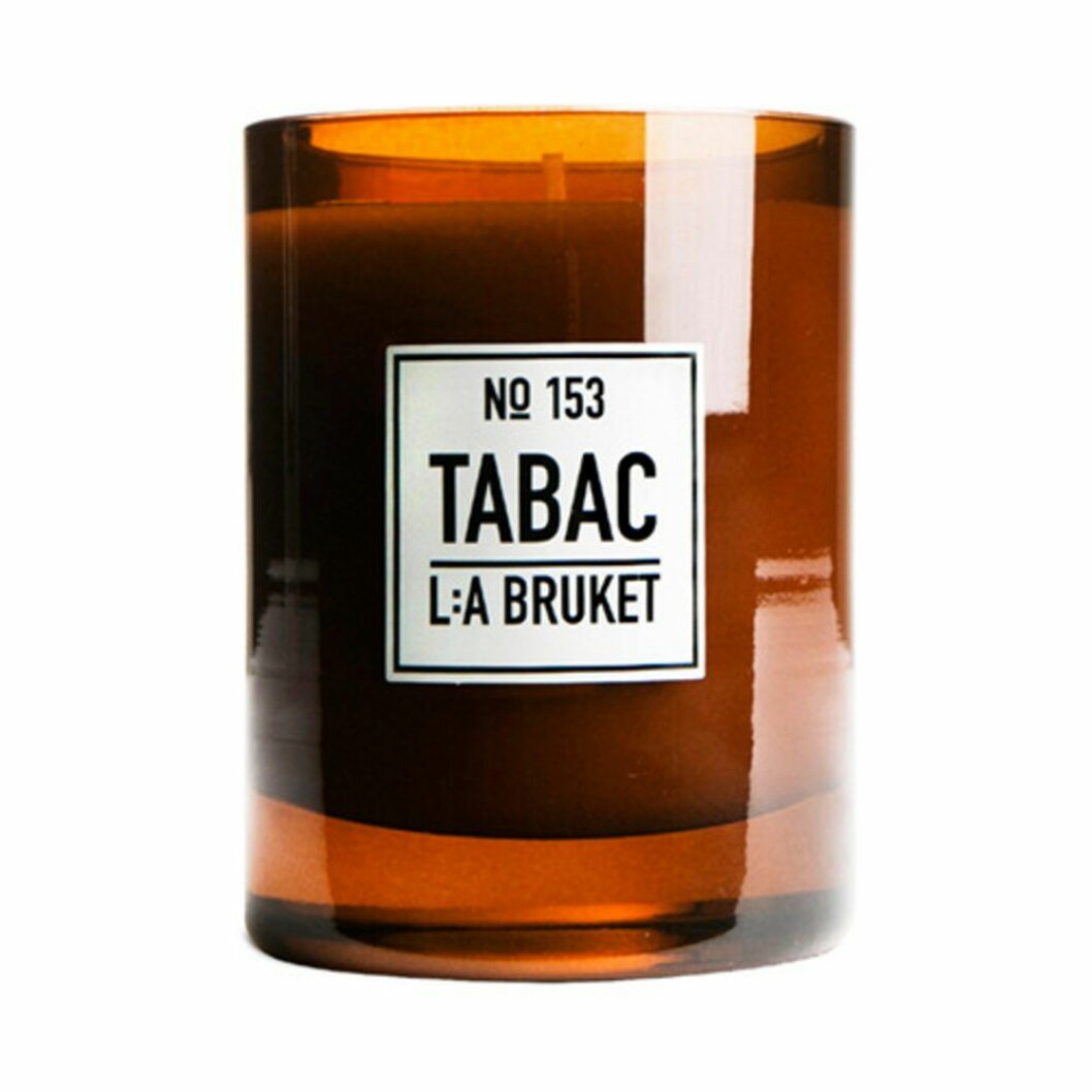 Doftljuset Tabac från L:a Bruket