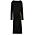 drapering 2022 – svart långklänning med drapering från Filippa K
