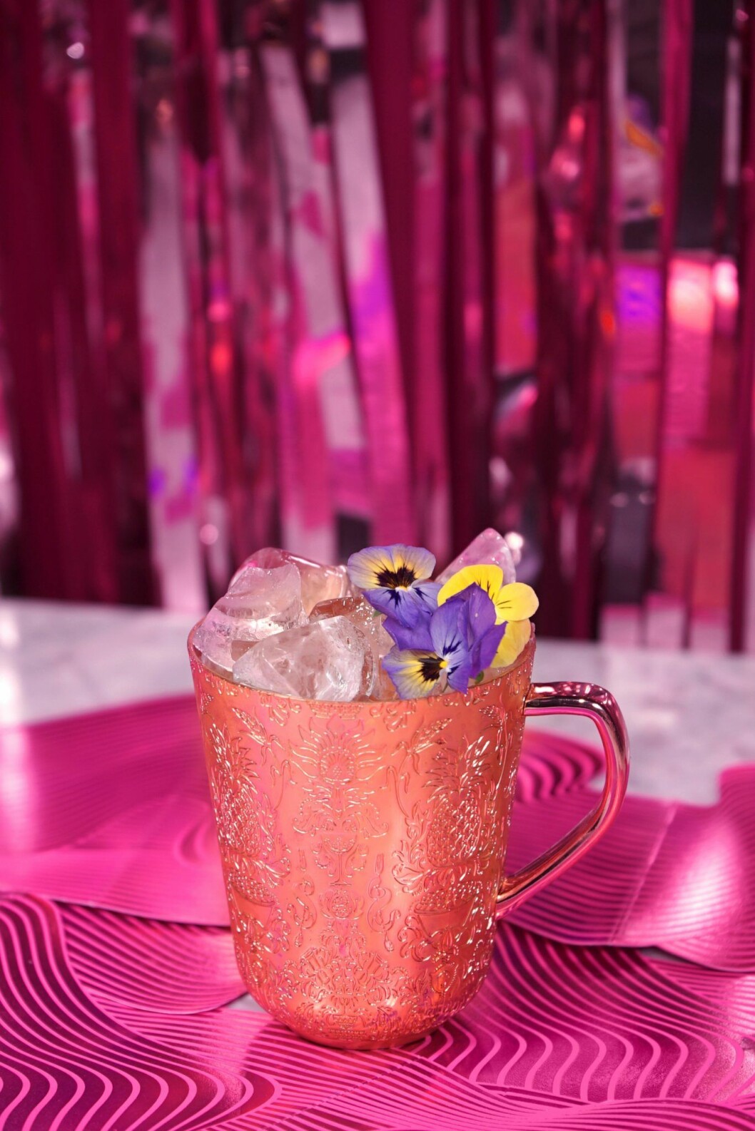 Drinkar ELLE-galan 2020 – Raspberry Mule