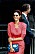 Drottning Silvia i rosa klänning 1991