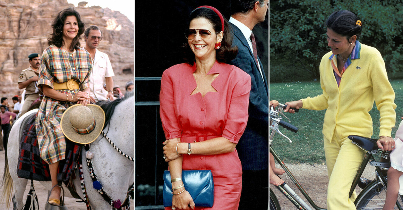 Inspireras av drottning Silvias sommarstil på 80- och 90-talet
