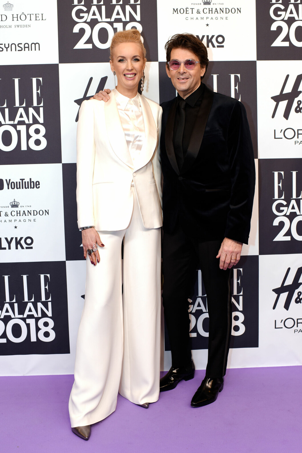 Jenny Strömstedt i Ralph Lauren på ELLE-galan 2018