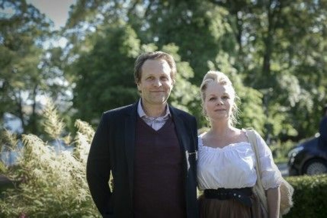 Chef för Moderna Museet Daniel Birnbaum med frun författarinnan Charlotte Birnbaum. Chef för Moderna Museet Daniel Birnbaum med frun författarinnan Charlotte Birnbaum.