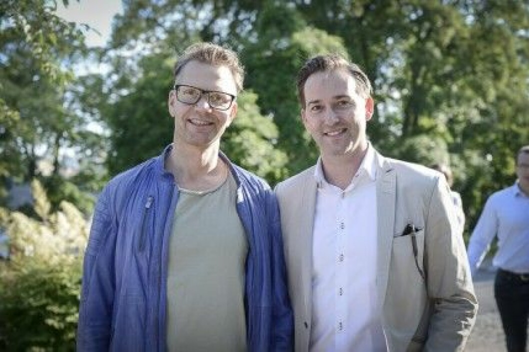 Stefan Sidén & livsstilsjournalisten Stephen Whitlock från bland annat Conde Nast Traveller. Stefan Sidén & Livsstilsjournalisten Stephen Whitlock från b.la. Conde Nast Traveller.