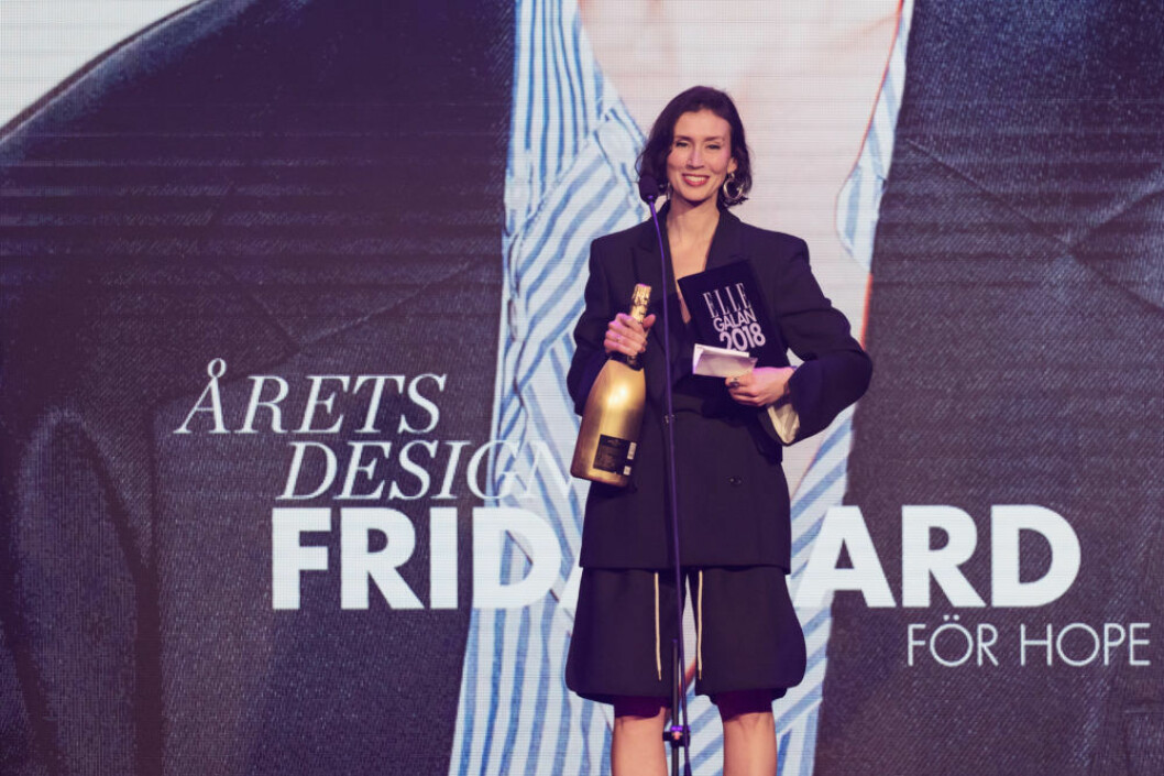 Frida Bard som är chefsdesigner på Hope.