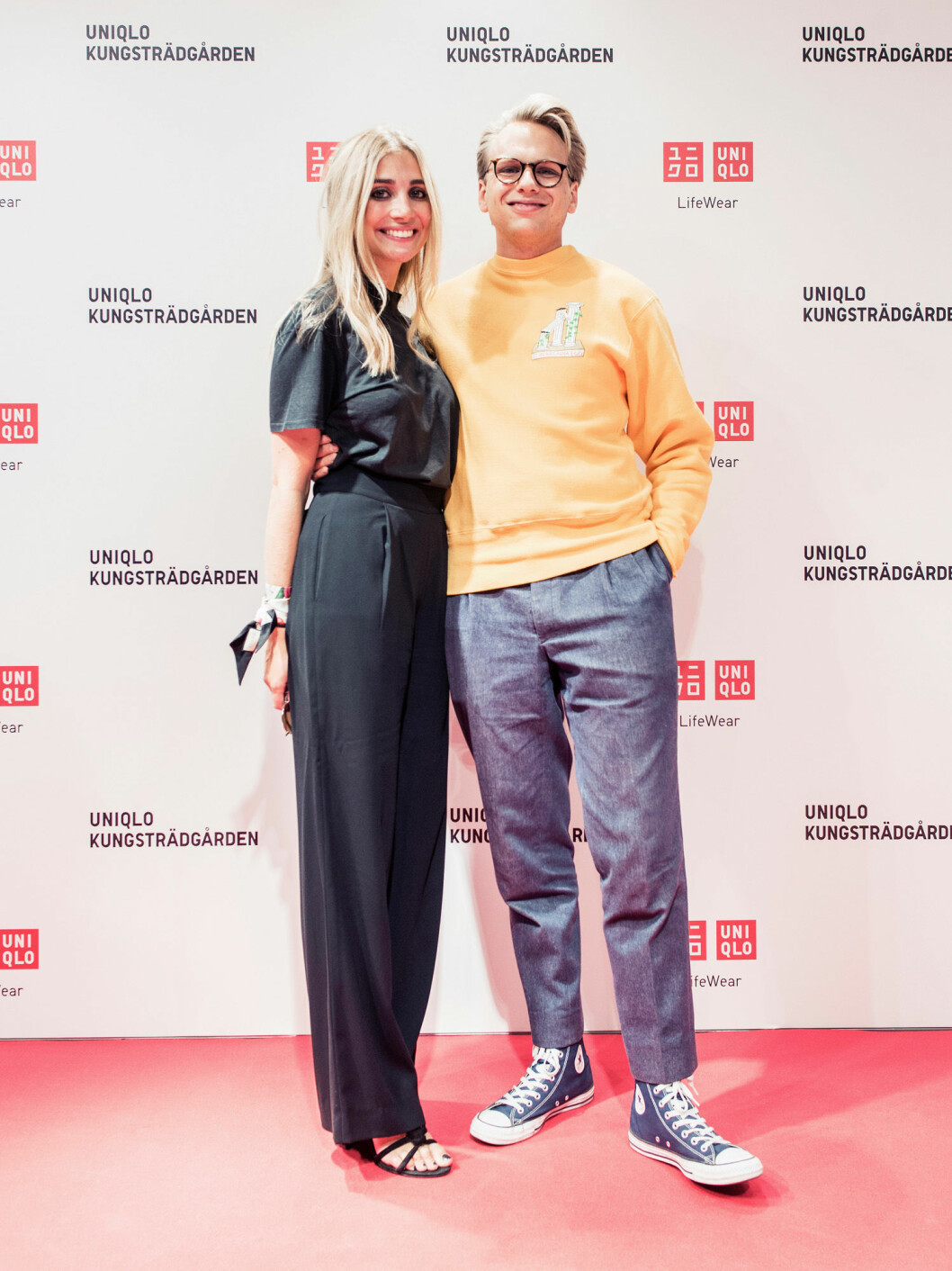 Se bilderna från öppningseventet på Uniqlo i Stockholm