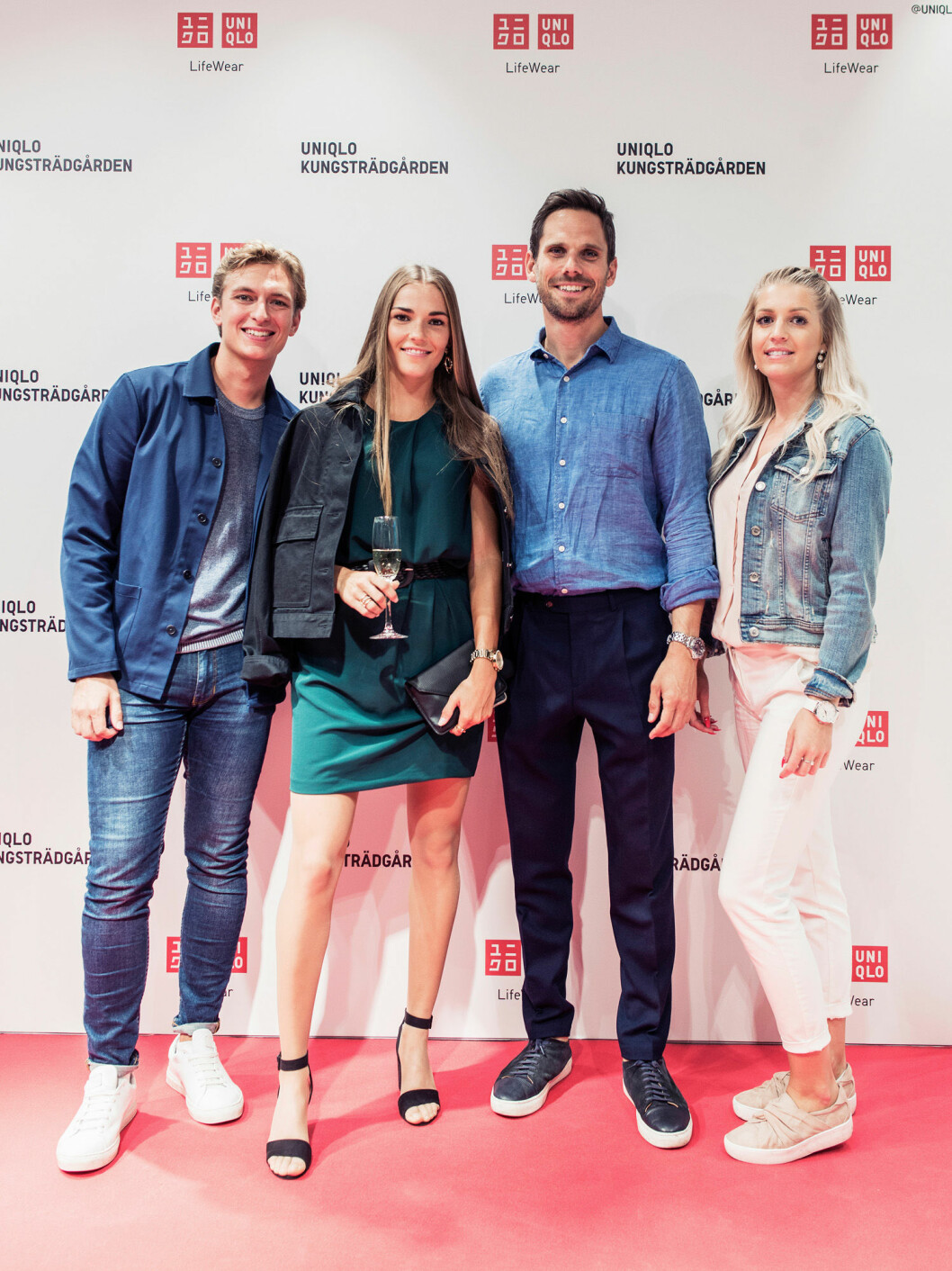 Se bilderna från öppningseventet på Uniqlo i Stockholm