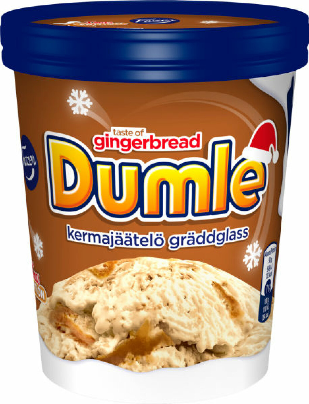 Dumle gräddglass gingerbread. Dumle gräddglass gingerbread pepparkaka.