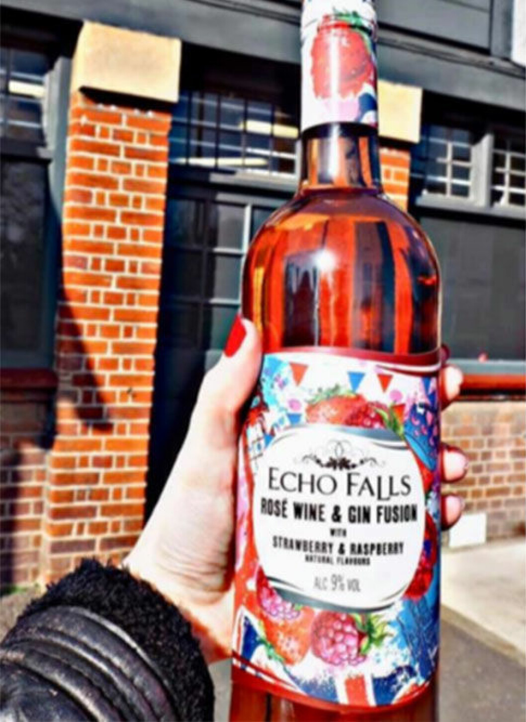 Gin-rosé från Echo Falls. Gin-rosé från Echo Falls.