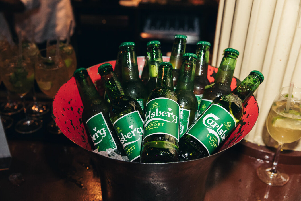 Carlsberg öl festen på ELLE Decoration Swedish Design Awards 2019