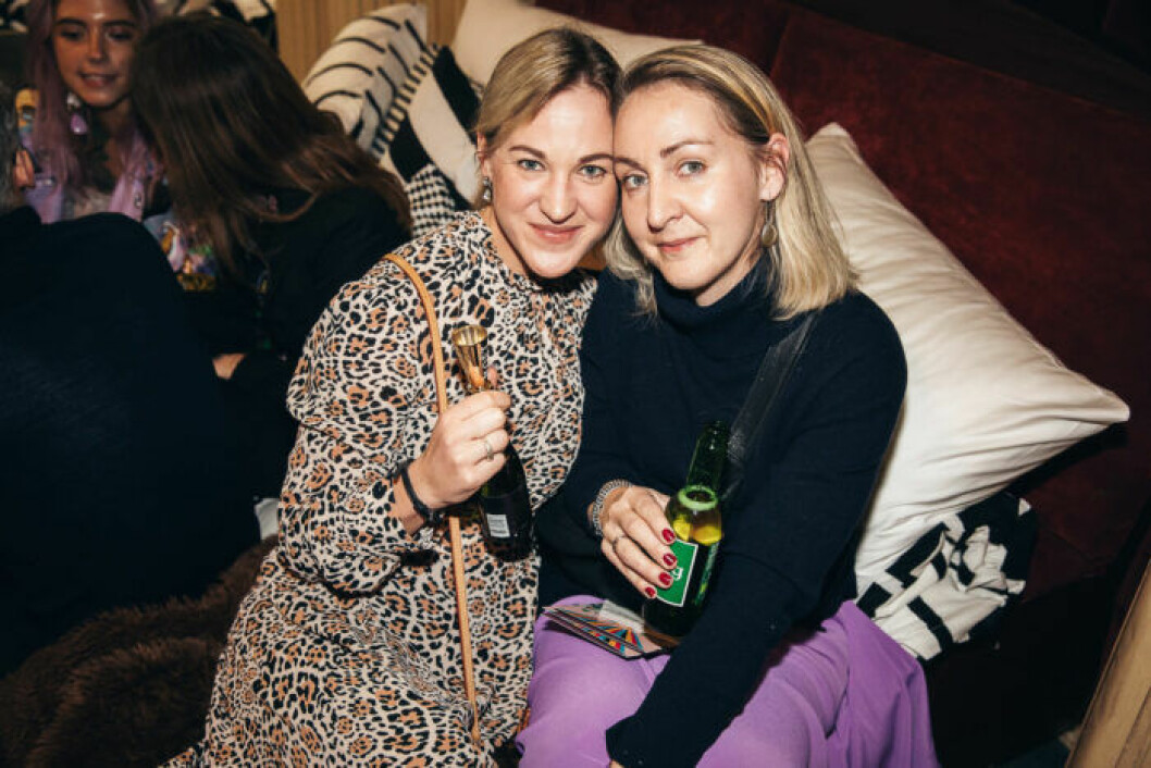 Glada gäster på festen på ELLE Decoration Swedish Design Awards 2019