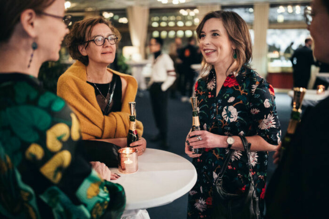 Mingelbilder på festen på ELLE Decoration Swedish Design Awards 2019