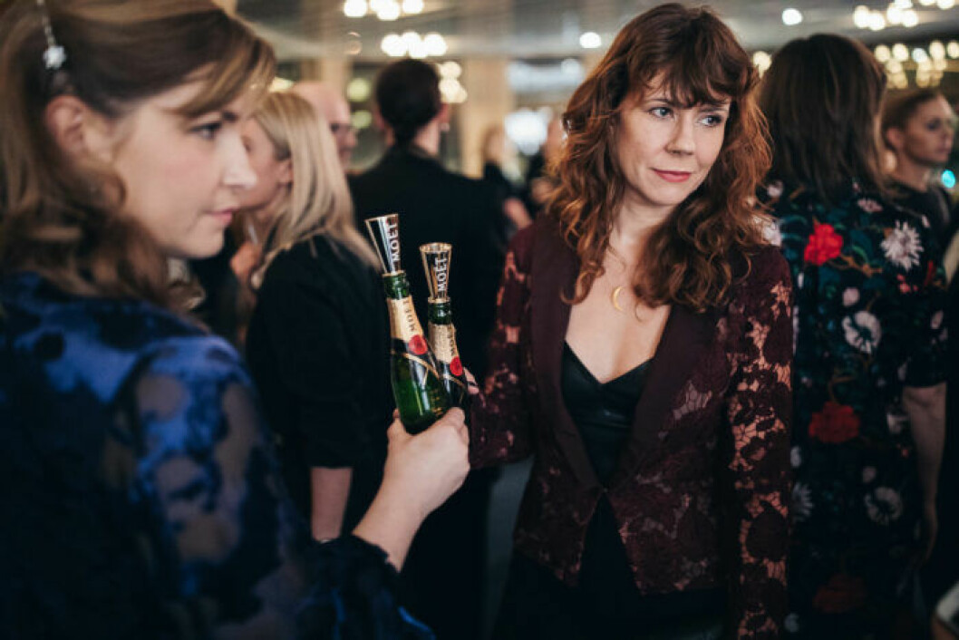 Mingel på festen på ELLE Decoration Swedish Design Awards 2019