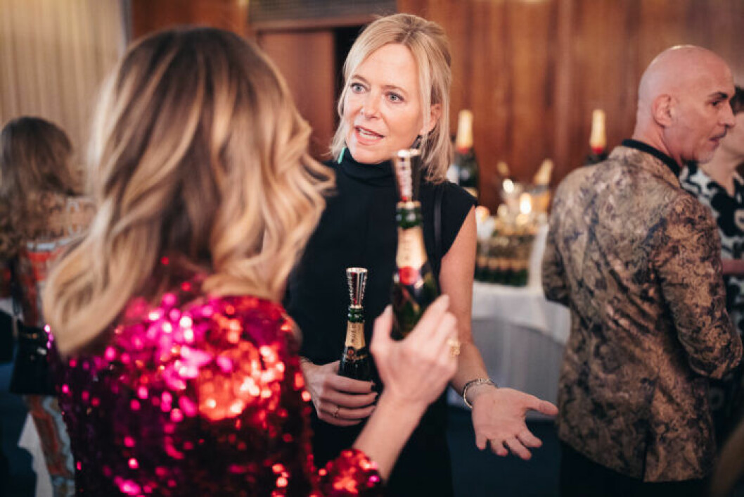 Mingel på gång festen på ELLE Decoration Swedish Design Awards 2019