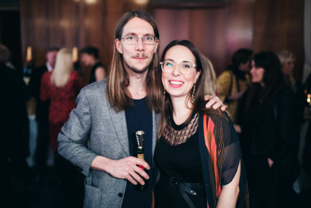 Årets designer Färg & Blanche på festen på ELLE Decoration Swedish Design Awards 2019