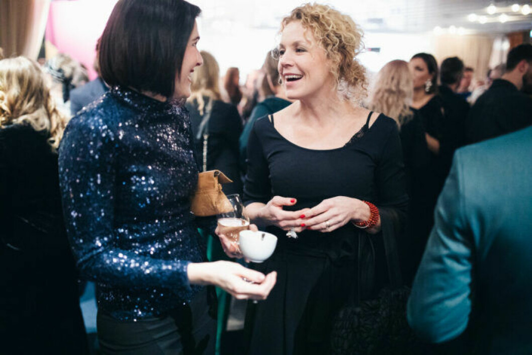 Daniella Witte på festen på ELLE Decoration Swedish Design Awards 2019
