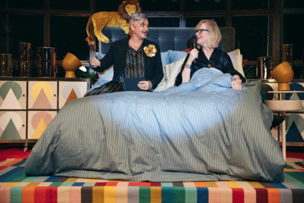 Show på scen på ELLE Decoration Swedish Design Awards 2019