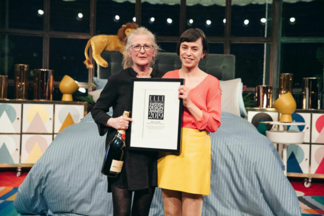 Glada vinnare på ELLE Decoration Swedish Design Awards 2019