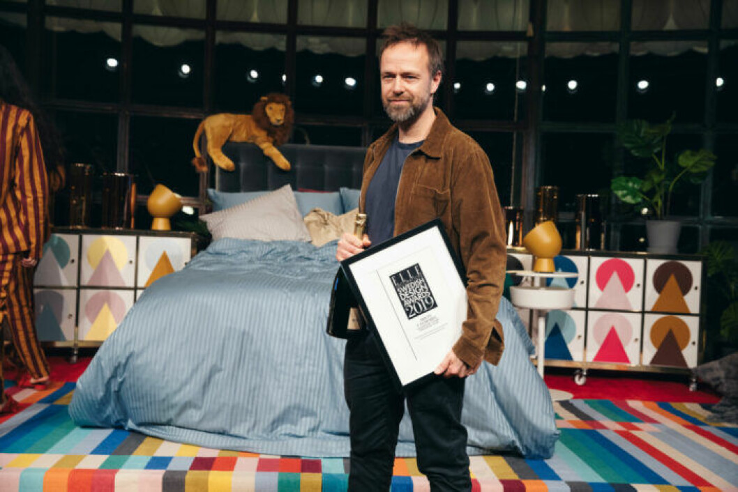 Prisutdelning på ELLE Decoration Swedish Design Awards 2019