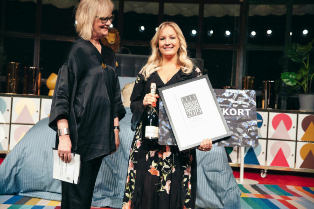 Glada vinnare på ELLE Decoration Swedish Design Awards 2019