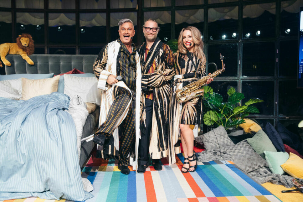 Avslutande uppträdande med sång och dans på ELLE Decoration Swedish Design Awards 2019