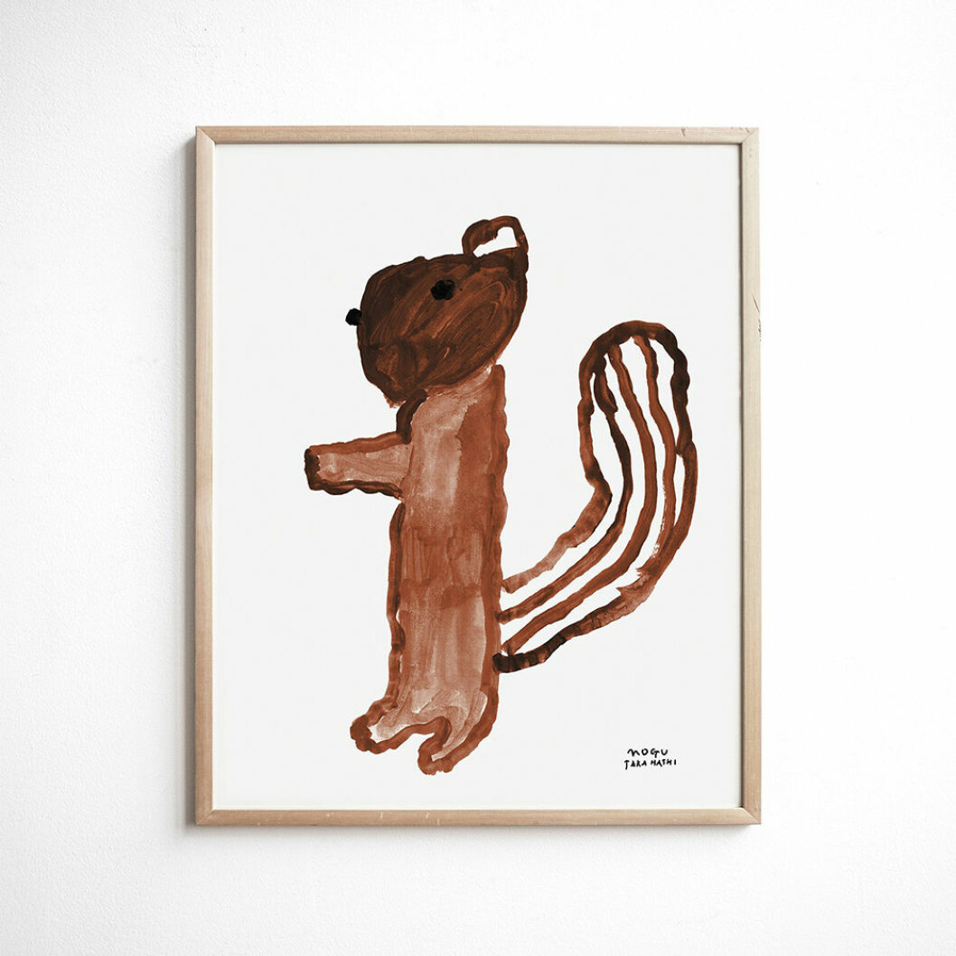 Ekorre poster från Fine Little Day