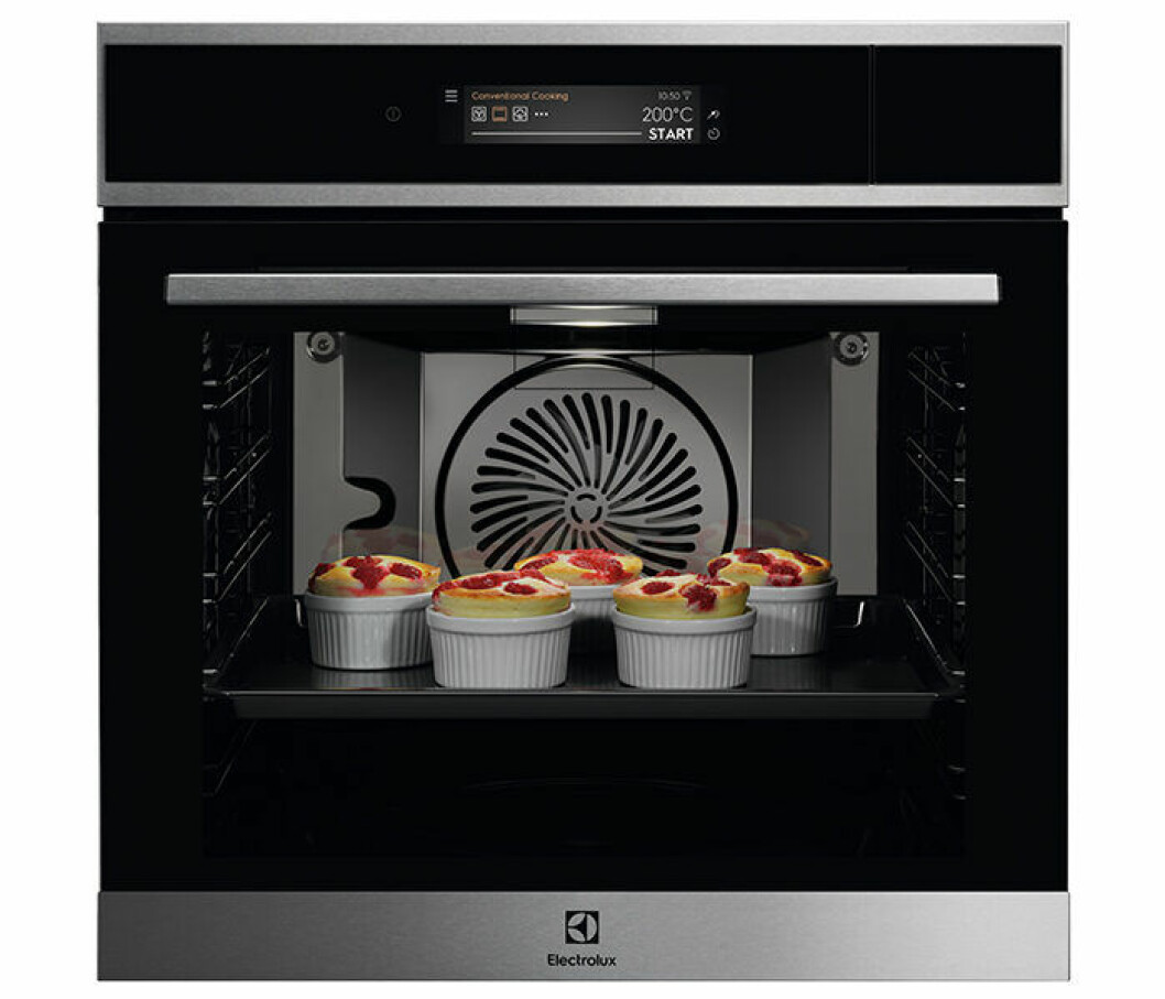 Med hjälp av Electrolux nya ugn 900 SteamPro underlättas bakningen med hjälp av ånga.