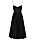 Elegant klänning i svart khaite x mytheresa