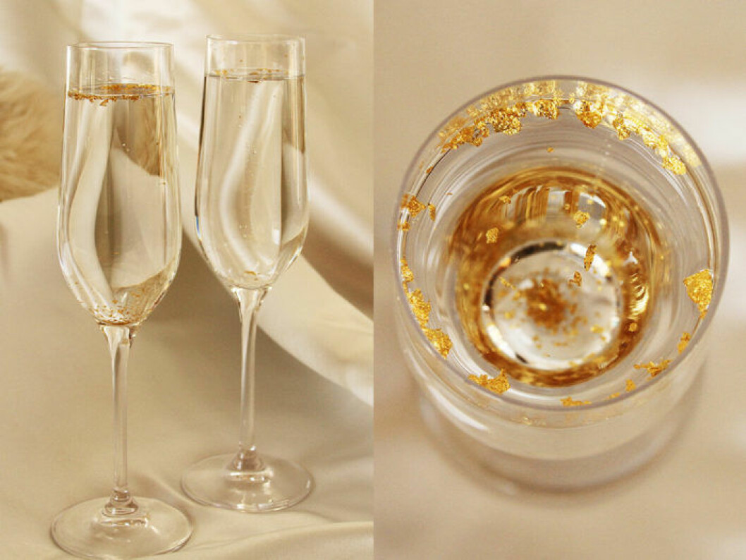 Elixa är ett alkholfritt bubbel med äkta guld. Elixa är ett alkholfritt bubbel med äkta guld.