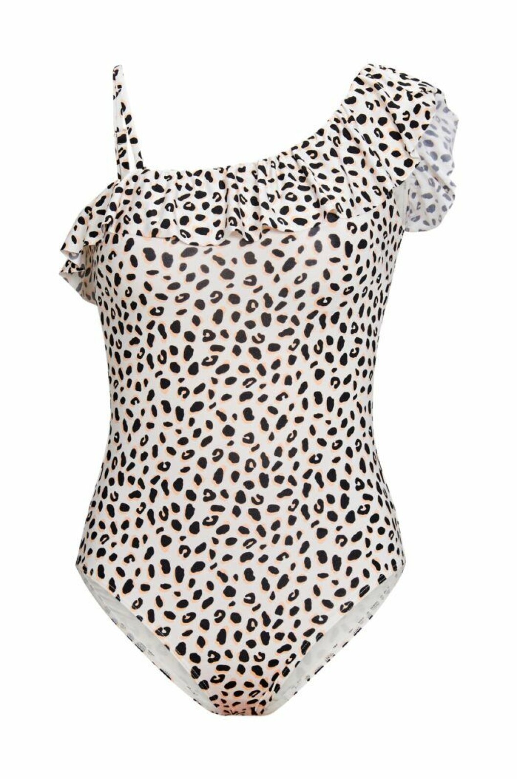 Baddräkt med leopardprint