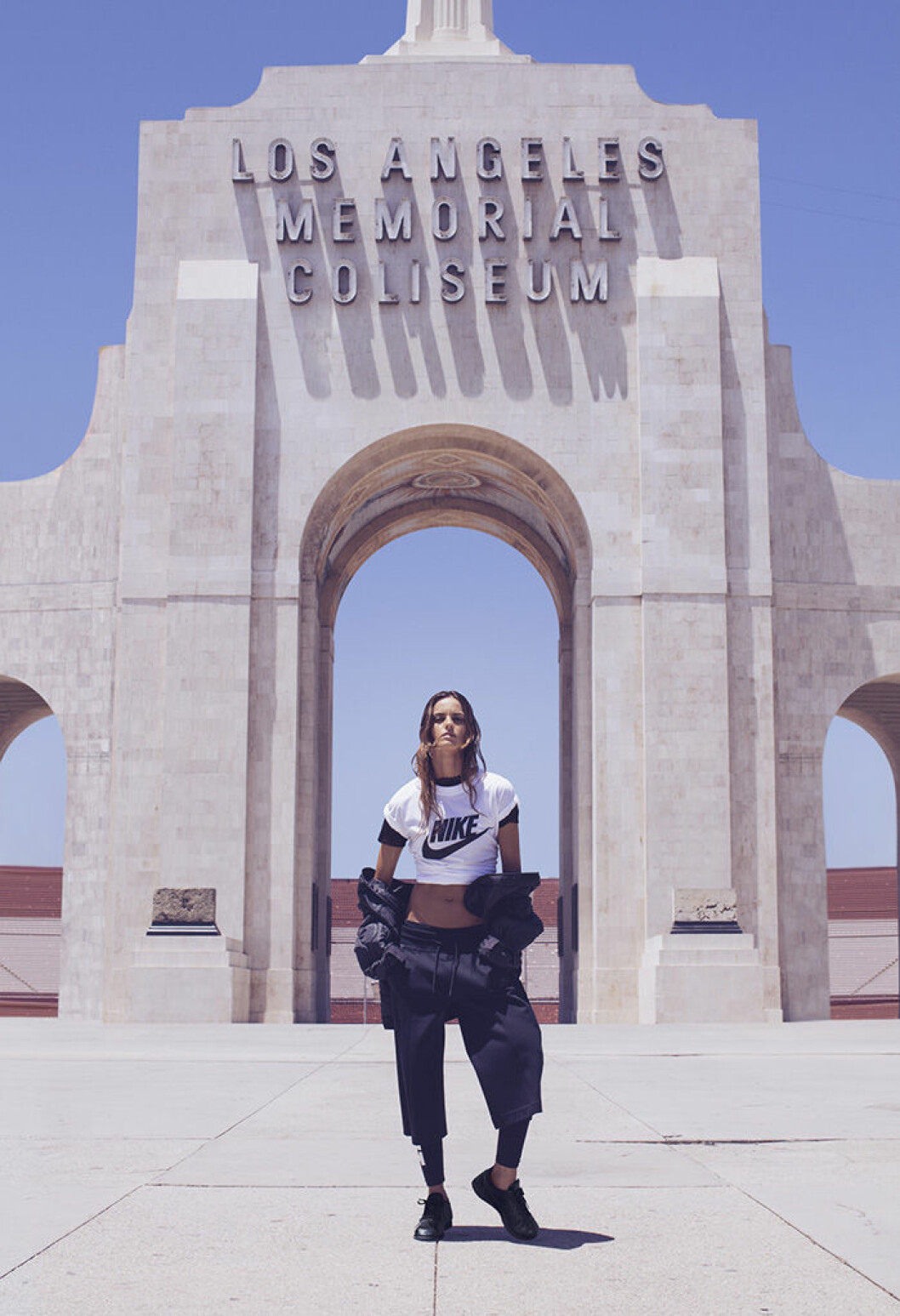 <em>En av kampanjbilderna från Nikes kampanj Beautiful x Powerful</em> Izabel i Los Angeles