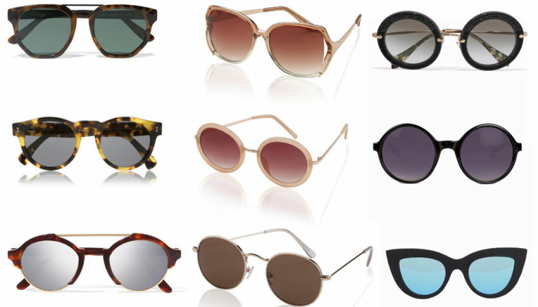 9 trendiga solglasögon att bära sommaren ut
