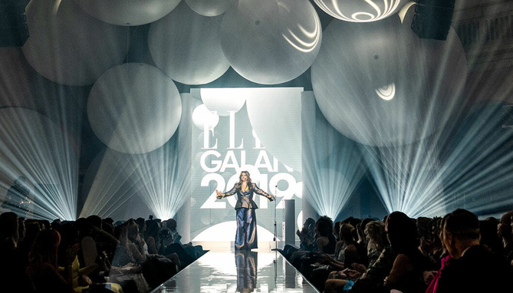 Kakan Hermansson på scen på ELLE-galan 2019