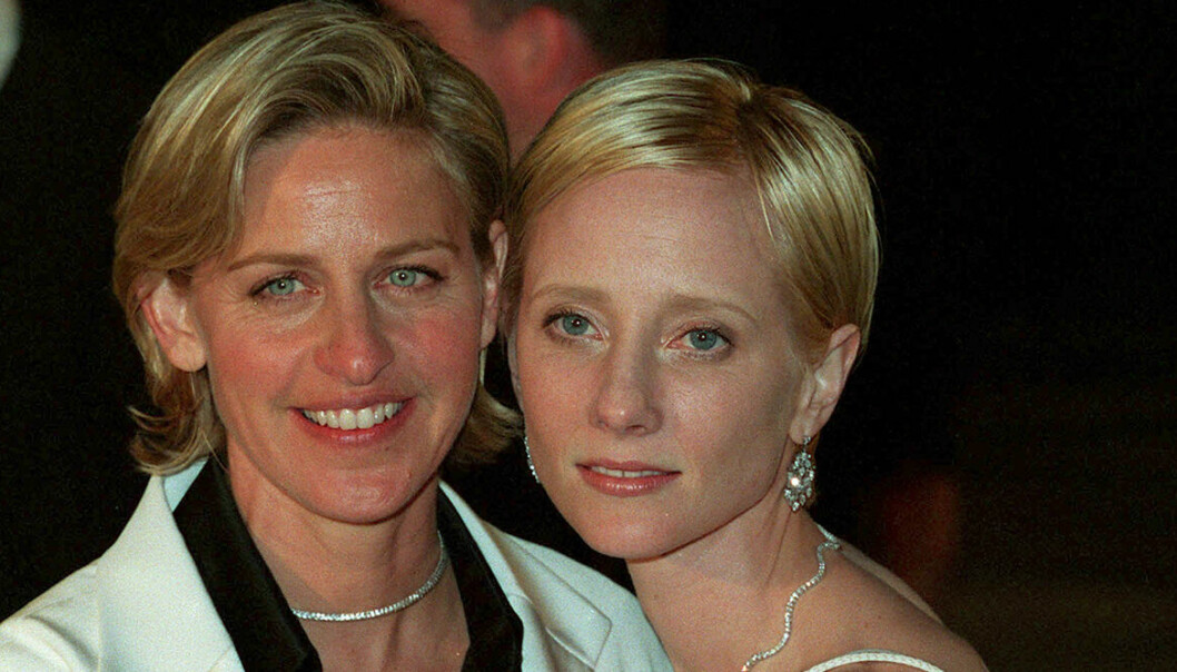 Ellen DeGeneres och Anne Heche.