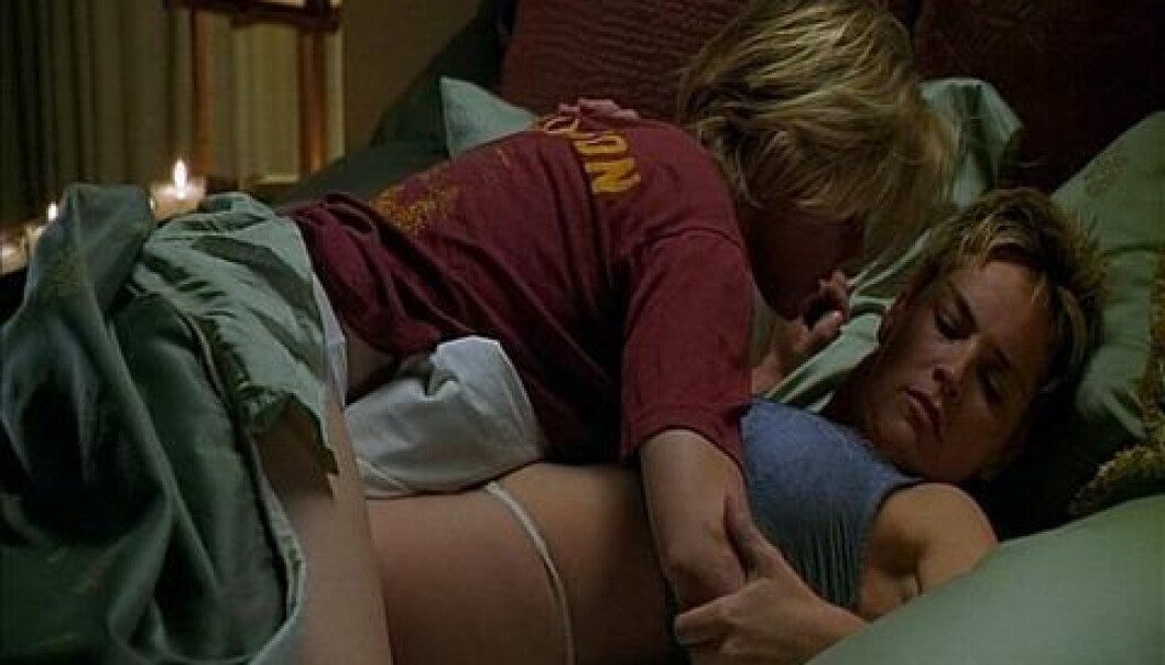 Ellen DeGeneres och Sharon Stone
