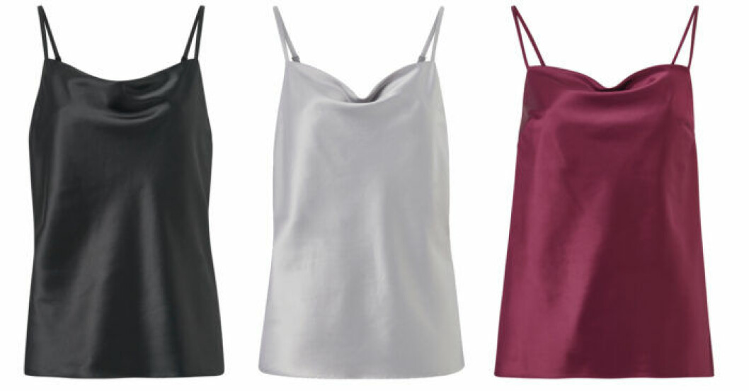 Glansigt linne, kommer i tre färger. <a href="http://www.awin1.com/cread.php?awinaffid=439037&awinmid=8905&clickref=styleinisbaella&platform=dl&p=%5B%5Bhttps%3A%2F%2Fwww.ellos.se%2Fstylein%2Ftopp-monaco%2F1565479-02%5D%5D" target="_blank" rel="noopener">Här kan du köpa det</a>. Glansiga linnen från Isabella Löwengrip x Stylein för Ellos