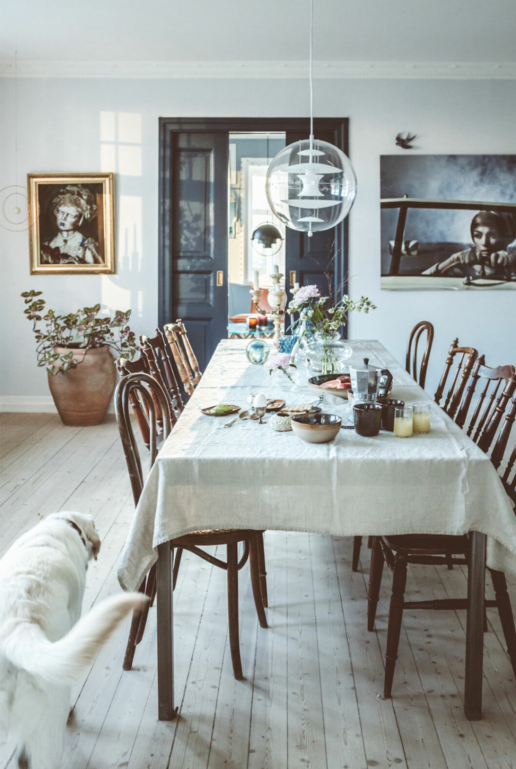 Linneduk för matbordet från Ellos Home