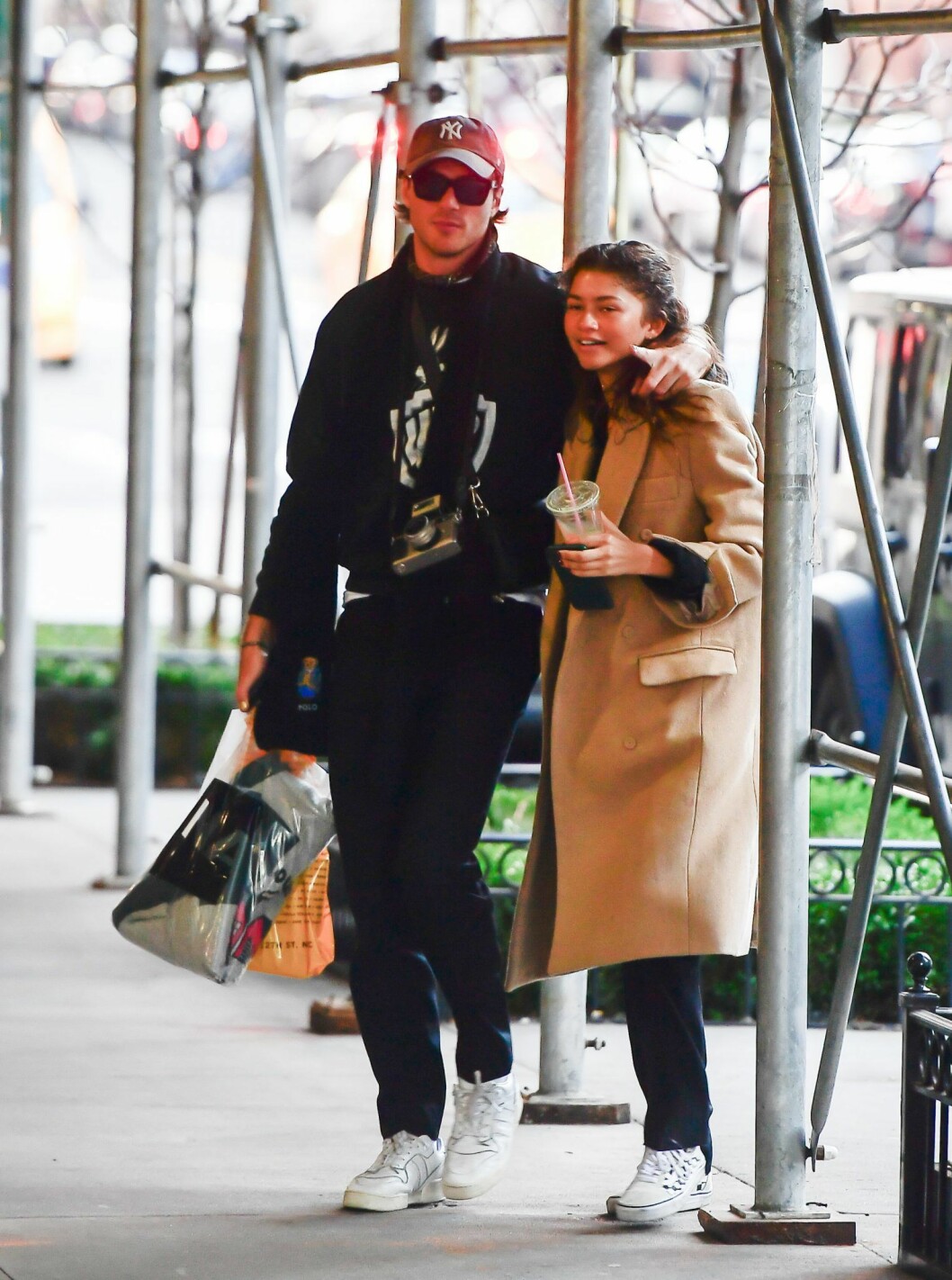 Jacob Elordi och Zendaya i New York