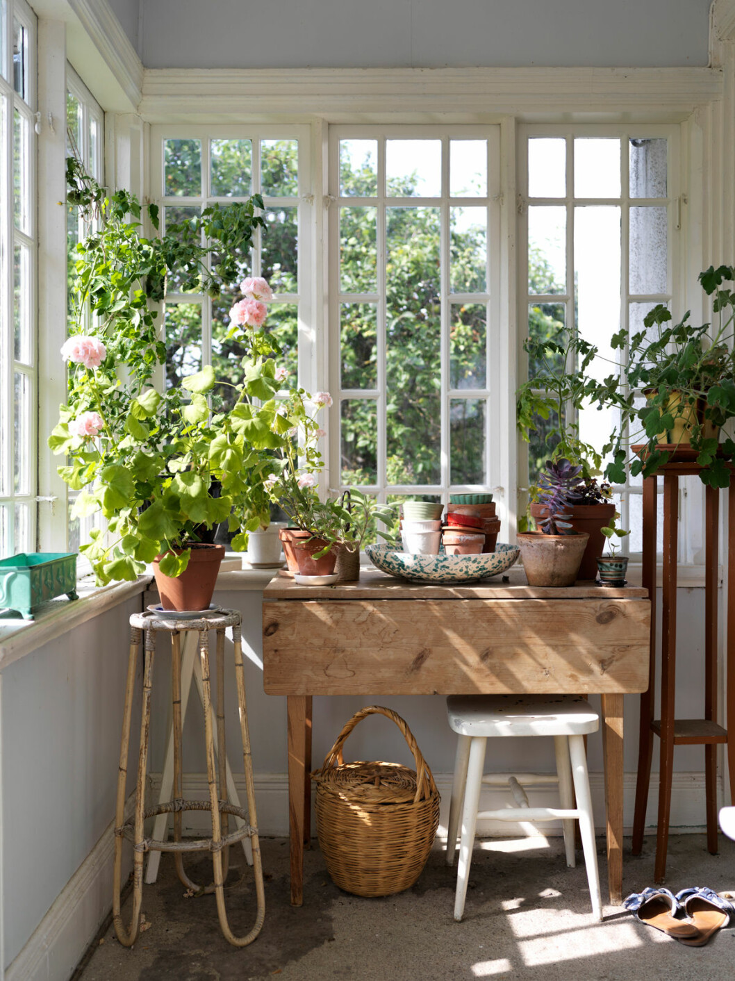 Elsa Billgren sommarhus Gotland glasveranda