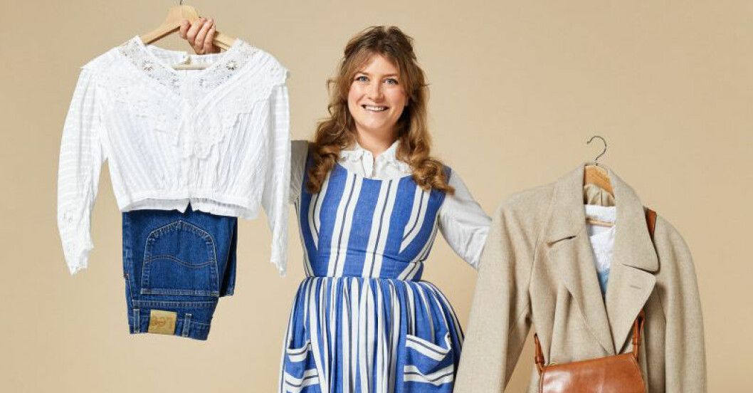 Elsa Billgren öppnar vintageabonnemang med Independent kostym. Elsa Billgren öppnar vintageabonnemang med Independent kostym