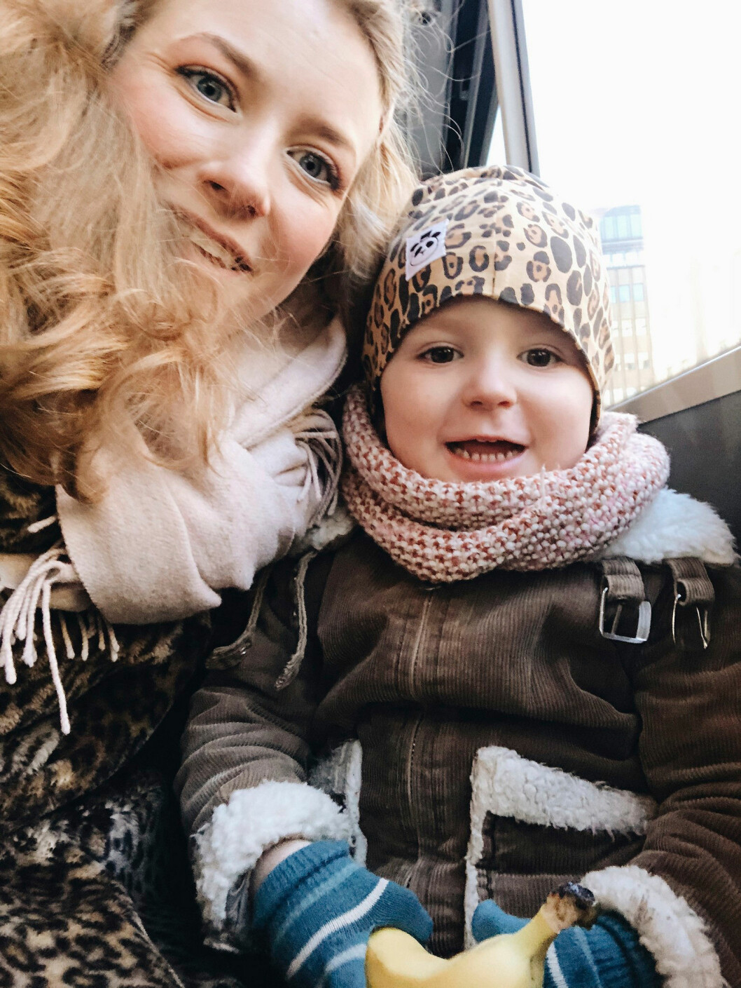 Elsa Billgren och sonen Lynn