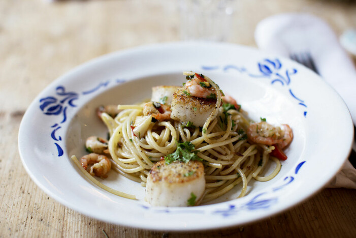 Elsa Billgren pilgirimsmusslor pasta