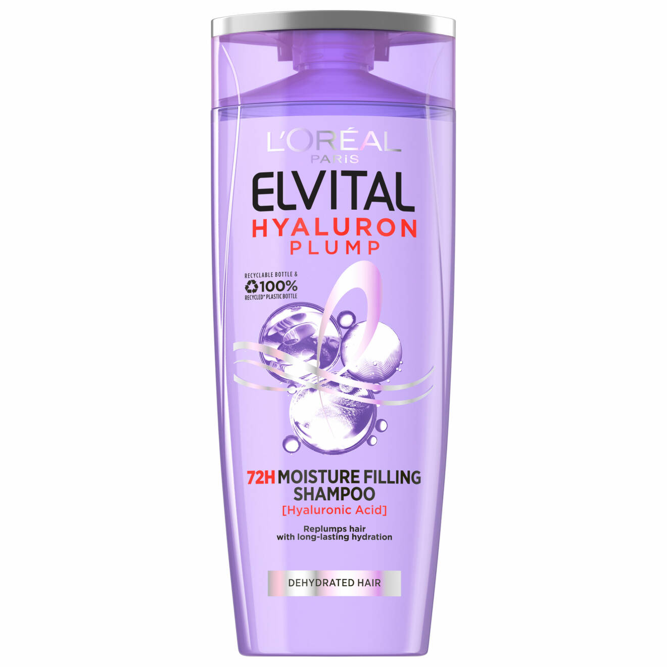 Elvital Hyaluron Plump schampo för fuktfattigt hår