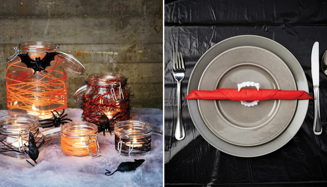 dekorera till halloween