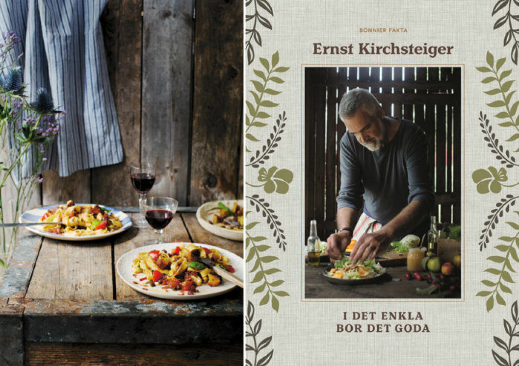 ”I det enkla bor det goda” (Bonnier Fakta) av Ernst Kirchsteiger. "I det enkla bor det goda" (Bonnier Fakta) av Ernst Kirchsteiger.