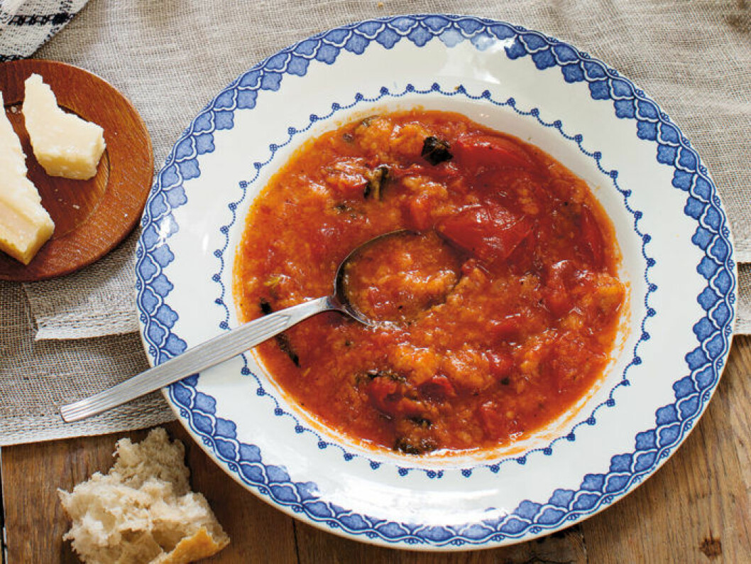 Toskansk tomatsoppa. Foto: Ulrika Ekblom Toskansk tomatsoppa. Foto: Ulrika Ekblom