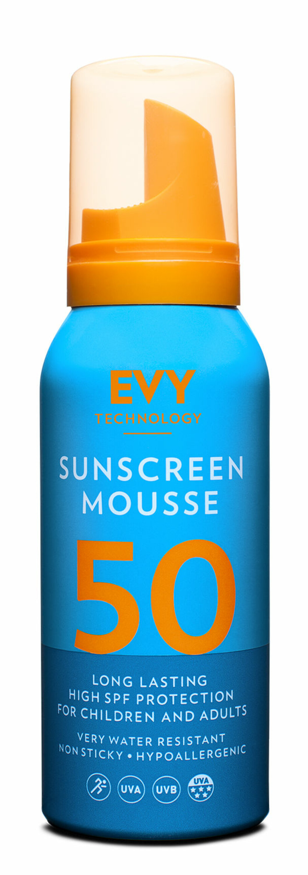 Sunscreen mousse spf 50, Evy