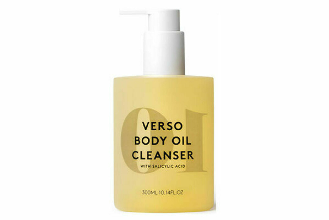 exfolierande duscholja verso body oil bäst i test
