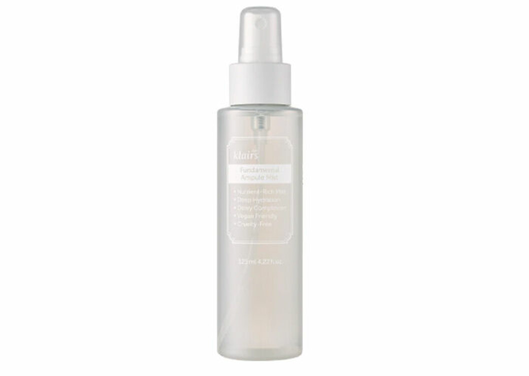 face mist bästa mist bäst i test klair fuktgivande ansiktsspray
