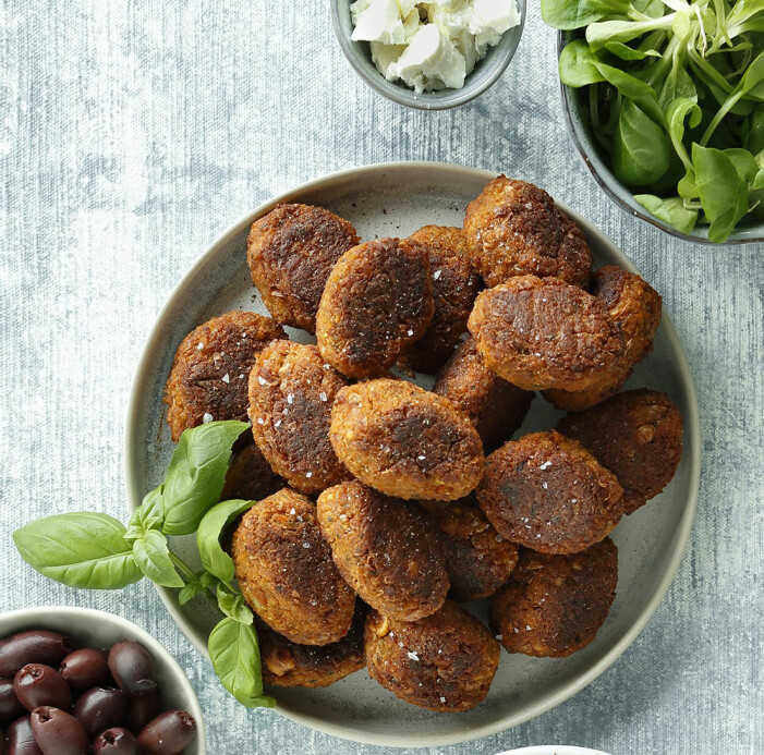 Julkryddad falafel